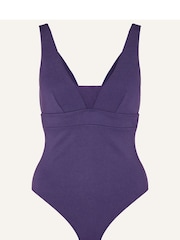Costum de baie modelat Lexi Ribbed Accessorize - Imaginea 4 din 4