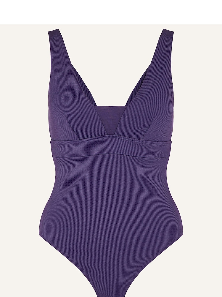 Costum de baie modelat Lexi Ribbed Accessorize - Imaginea 4 din 4