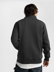 Converse Black Retro Chuck Quarter Zip Jumper - Image 2 of 5