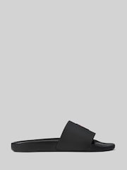 Polo Ralph Lauren Black Signature Pony Sliders - Image 2 of 4