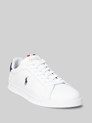 Polo Ralph Lauren Multi Leather Heritage Court II Trainers - Image 2 of 4