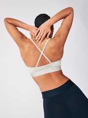 adidas Cream Hyperglam Shine Bralette - Image 13 of 14