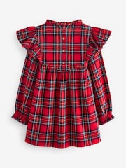 Red Tartan Ruffle Check Dress (3-16yrs) - Image 7 of 7
