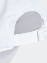 adidas White Baseball 100% Cotton Cap - Image 1 of 1