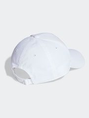 adidas White Baseball 100% Cotton Cap - Image 3 of 4