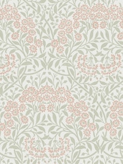 William Morris At Home Peony and Sage A4 Wallpaper Sample Michaelmas Daisy - Image 2 of 5
