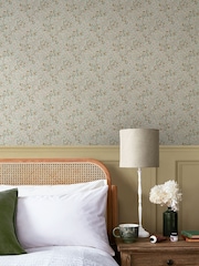William Morris At Home Spring Peony and Sage A4 Wallpaper Sample Clover - Image 1 of 5