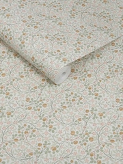 William Morris At Home Spring Peony and Sage A4 Wallpaper Sample Clover - Image 3 of 5