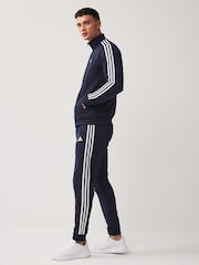 أزرق داكن أزرق - adidas 3-Stripe Tricot Tracksuit - صورة 2 من 6