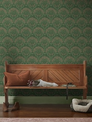 William Morris At Home Forest A4 Wallpaper Sample Michaelmas Daisy - Image 1 of 5