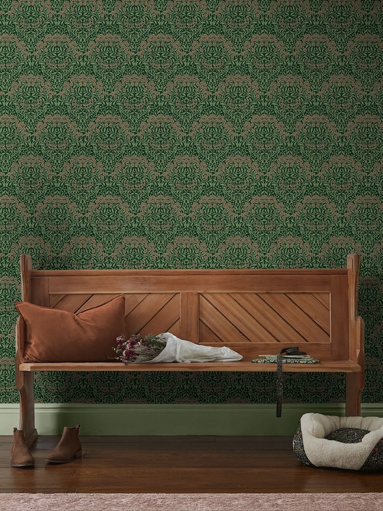 William Morris At Home Forest A4 Wallpaper Sample Michaelmas Daisy - Image 1 of 5 William Morris At Home Forest A4 Wallpaper Sample Michaelmas Daisy - Image 1 of 5