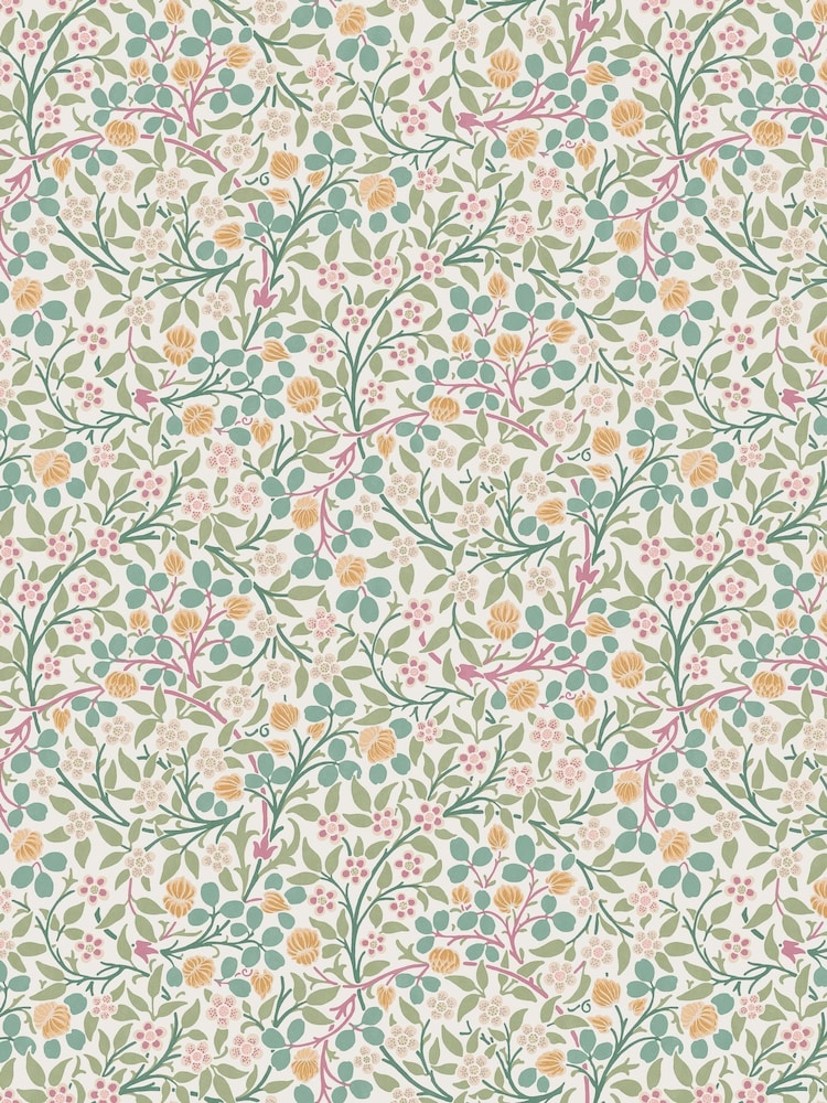 William Morris At Home Spring Garden A4 Wallpaper Sample Clover - Image 2 of 5 William Morris At Home Spring Garden A4 Wallpaper Sample Clover - Image 2 of 5