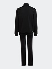 adidas Black Sportswear Essentials 3-Stripes Tiberio Tracksuit - Image 3 of 6