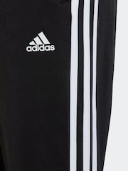adidas Black Sportswear Essentials 3-Stripes Tiberio Tracksuit - Image 6 of 6