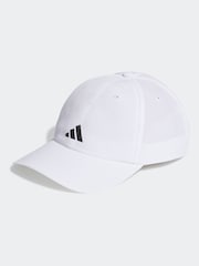 Blanco - Gorra de béisbol de seis paneles AEROREADY Running Essentials de Adidas - Imagen 1 de 4