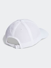 Blanco - Gorra de béisbol de seis paneles AEROREADY Running Essentials de Adidas - Imagen 2 de 4