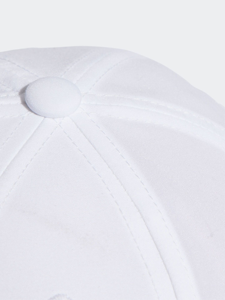 Blanco - Gorra de béisbol de seis paneles AEROREADY Running Essentials de Adidas - Imagen 4 de 4