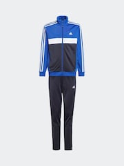 adidas Blue Sportswear Essentials 3-Stripes Tiberio Tracksuit - Image 7 of 7