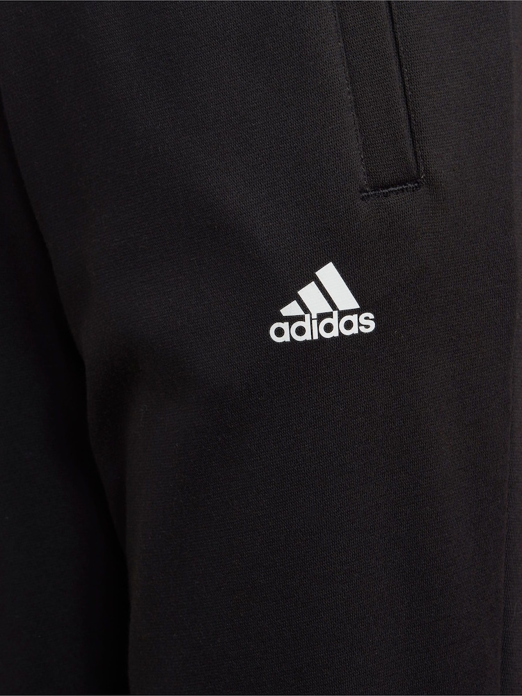 adidas Black Kids Sportswear Essentials Big Logo Fleece Joggers Set - Image 6 of 7
