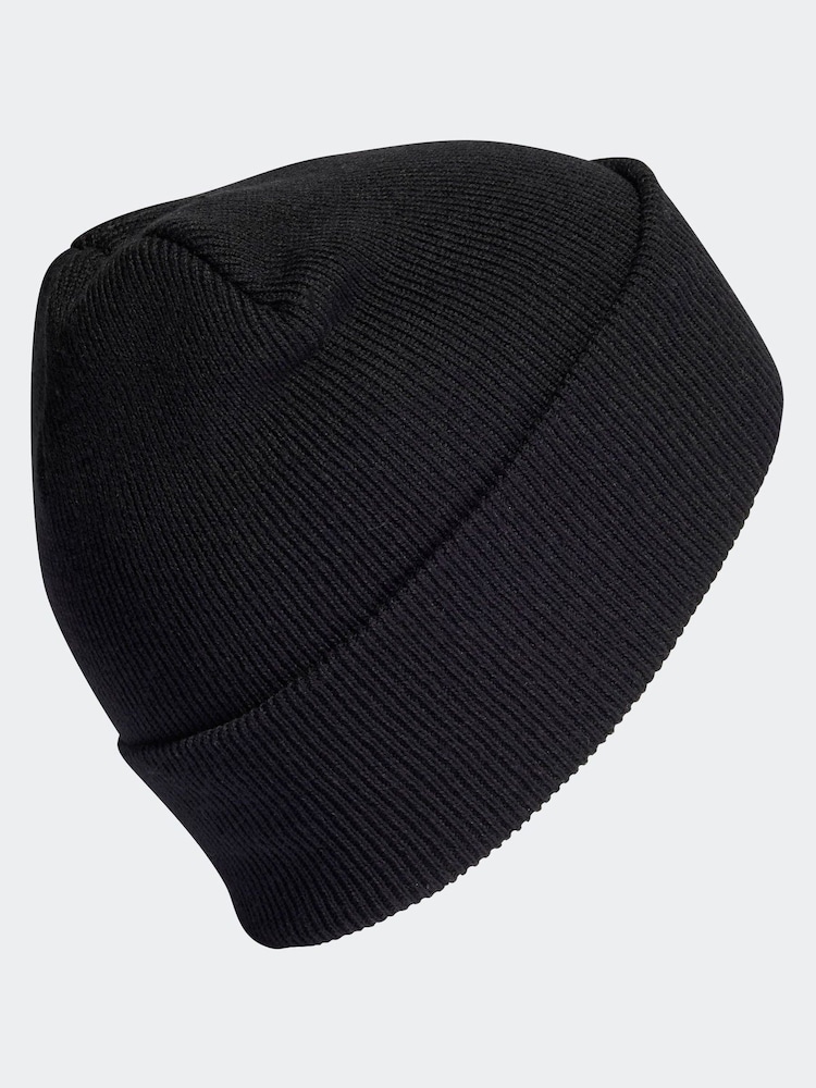adidas Black Logo Cuf Beanie - Image 4 of 4