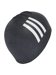 adidas Black 3-Stripes Swim Cap - Image 2 of 4