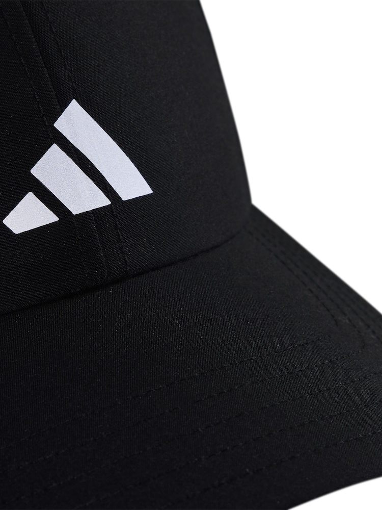 adidas Black Running Essentials Aeroready Six-Panel Baseball Cap - Image 6 of 6
