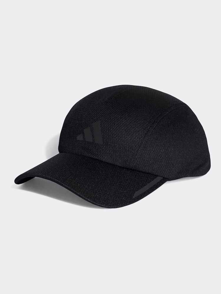 adidas Black Performance Running Aeroready Four-Panel Mesh Cap - Image 1 of 4