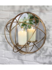Premier Decorations Ltd None Wall Mounted Caged Candle Holder - Image 1 of 3