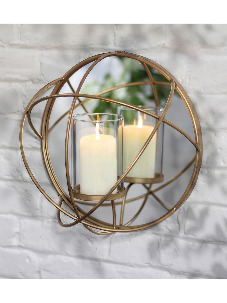 Premier Decorations Ltd None Wall Mounted Caged Candle Holder - Image 1 of 3 Premier Decorations Ltd None Wall Mounted Caged Candle Holder - Image 1 of 3