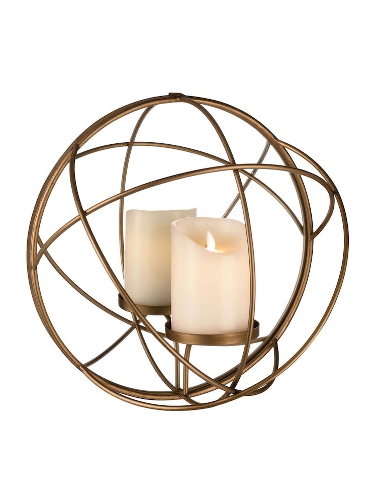 Premier Decorations Ltd None Wall Mounted Caged Candle Holder - Image 2 of 3 Premier Decorations Ltd None Wall Mounted Caged Candle Holder - Image 2 of 3