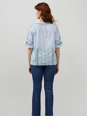 Odd Molly Blue Amira Blouse - Image 2 of 4