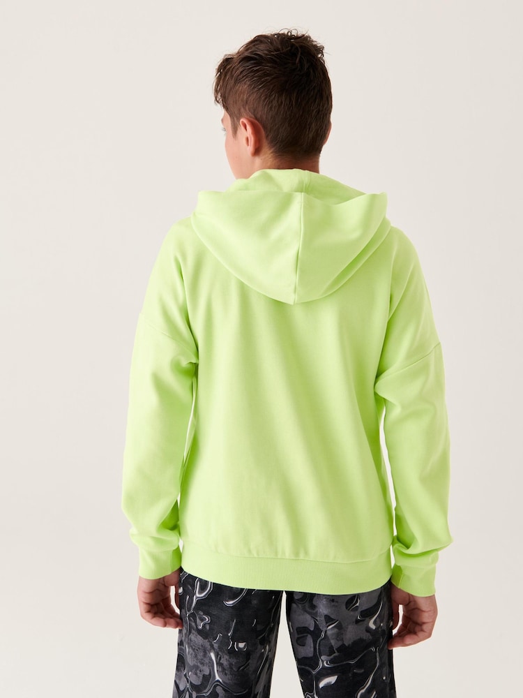 adidas Green Sportswear Future Icons Logo Hoodie - Image 2 of 10