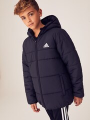 adidas Black Sportswear Kids Padded Jacket - Image 1 of 6