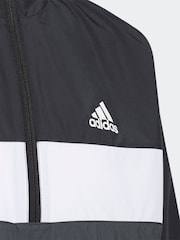 Черный - adidas Woven Kids Raincoat - Image 3 of 5