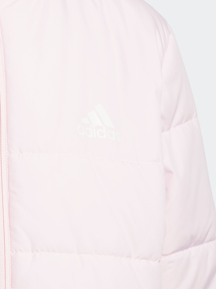 adidas Pink Sportswear 3-Stripes Padded Jacket Kids - Image 5 of 5