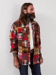Chemise à carreaux Joe Browns Perfect effet patchwork - Image 2 de 7