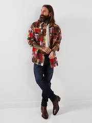 Chemise à carreaux Joe Browns Perfect effet patchwork - Image 5 de 7