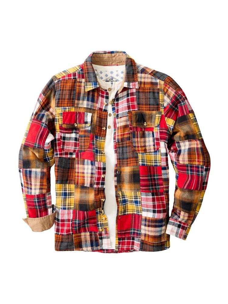 Chemise à carreaux Joe Browns Perfect effet patchwork - Image 7 de 7