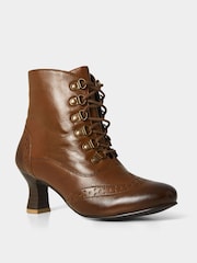Joe Browns Brown Fenchurch Leather Boots - Image 2 of 4