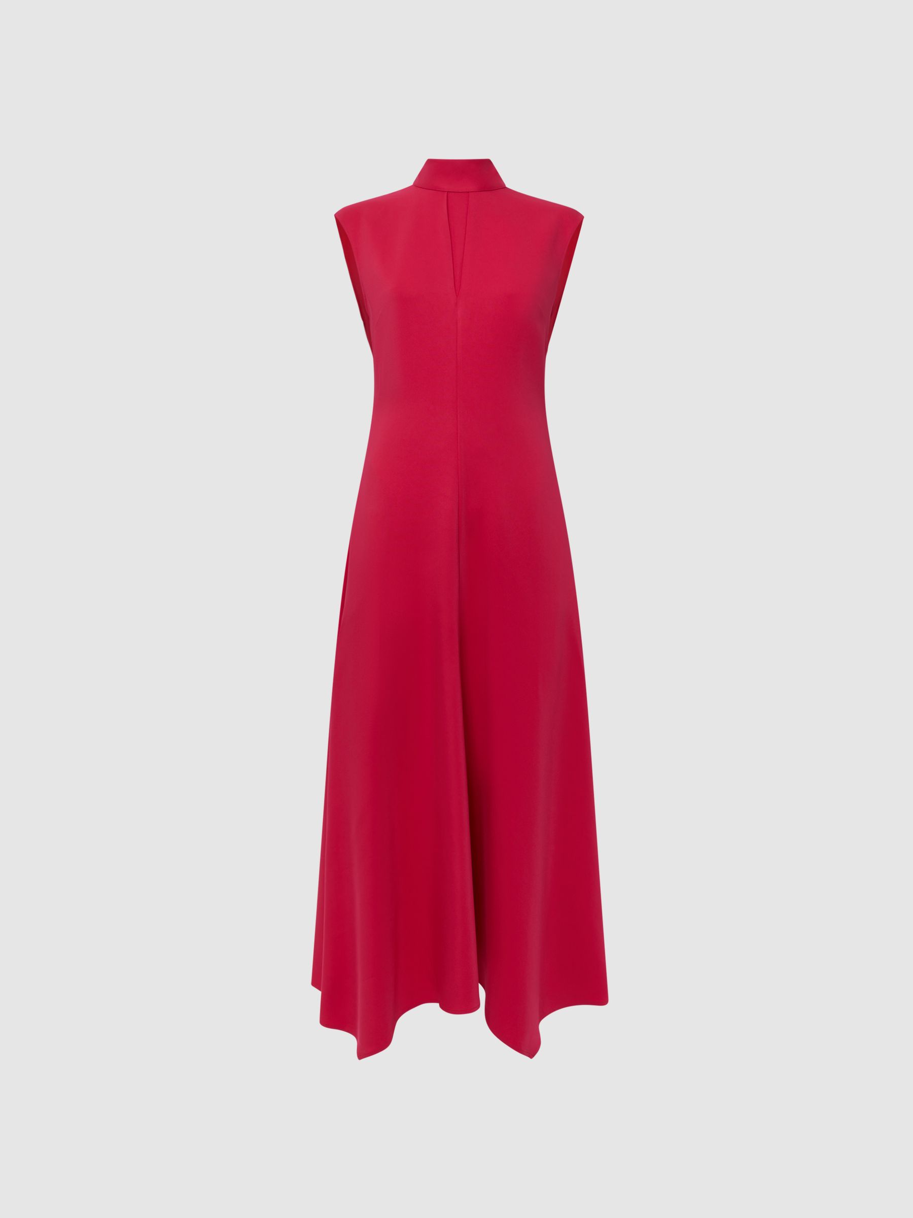 Cerise pink midi dress online