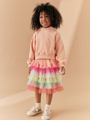 Rainbow Tiered Mesh Skirt (3-16yrs) - Image 1 of 7