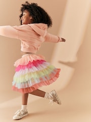 Rainbow Tiered Mesh Skirt (3-16yrs) - Image 3 of 7