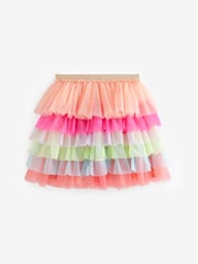Rainbow Tiered Mesh Skirt (3-16yrs) - Image 6 of 7
