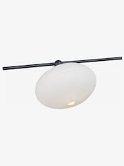 Dar Lighting Black Jasper 3 Light Flush Ceiling Light - Image 4 of 5