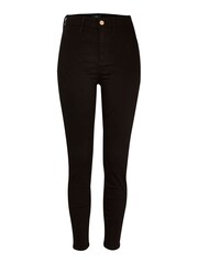 Dark Black - River Island джинсы скинни с завышенной талией - Изображение 4 из 5
