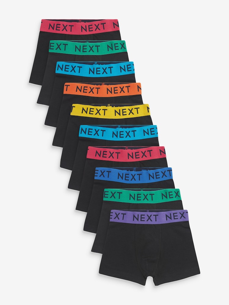 Negro con cinturilla intensa - Pack de 10 calzoncillos (1,5-16años) - Imagen 1 de 12