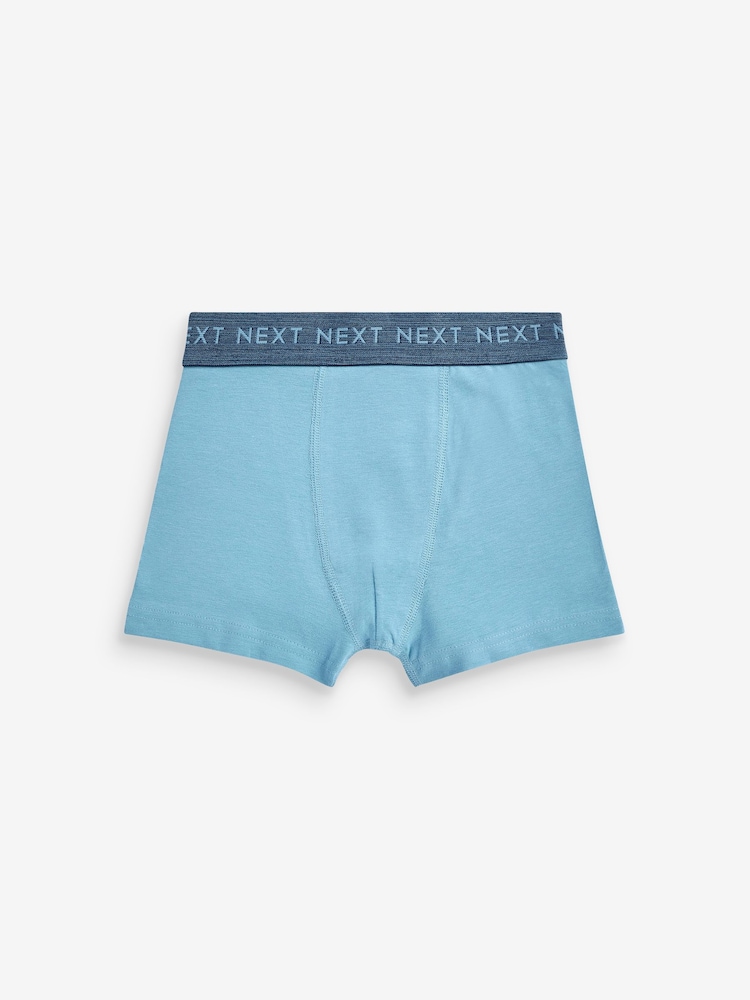 Blue Trunks 5 Pack (2-16yrs) - Image 3 of 7