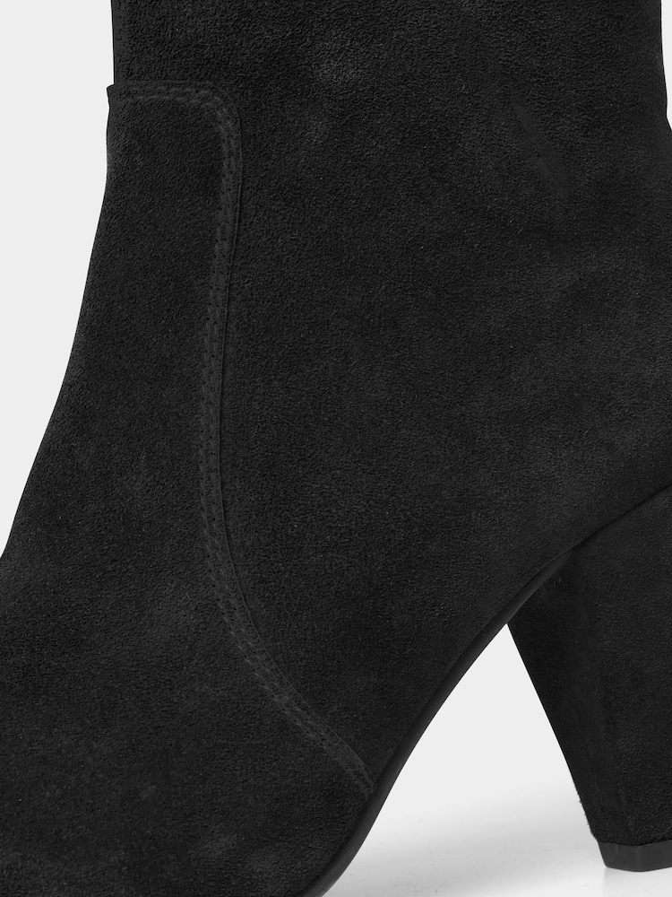 Schwarz - Joe Browns I'm Obsessed Veloursleder-Stiefeletten - Bild 4 von 4 Schwarz - Joe Browns I'm Obsessed Veloursleder-Stiefeletten - Bild 4 von 4
