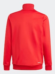 adidas Red Sportswear Essentials 3-Stripes Tiberio Tracksuit - Image 4 of 7