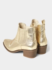 Joe Browns Gold Night Star Western Boots - Image 4 of 5